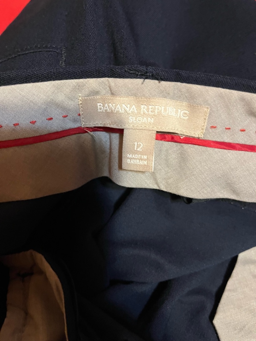 Banana Republic Navy Women’s Dress Pants - Slim Straight - Picture 7 of 8